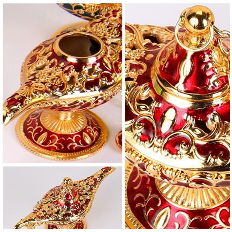 Magic Lamp 3D Embossed Zinc Alloy
