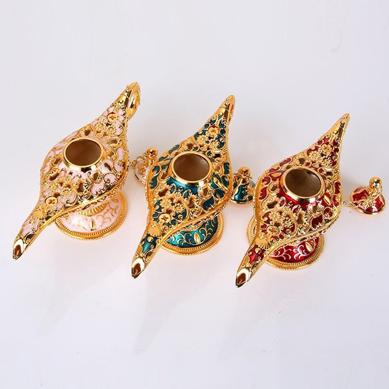 Magic Lamp 3D Embossed Zinc Alloy