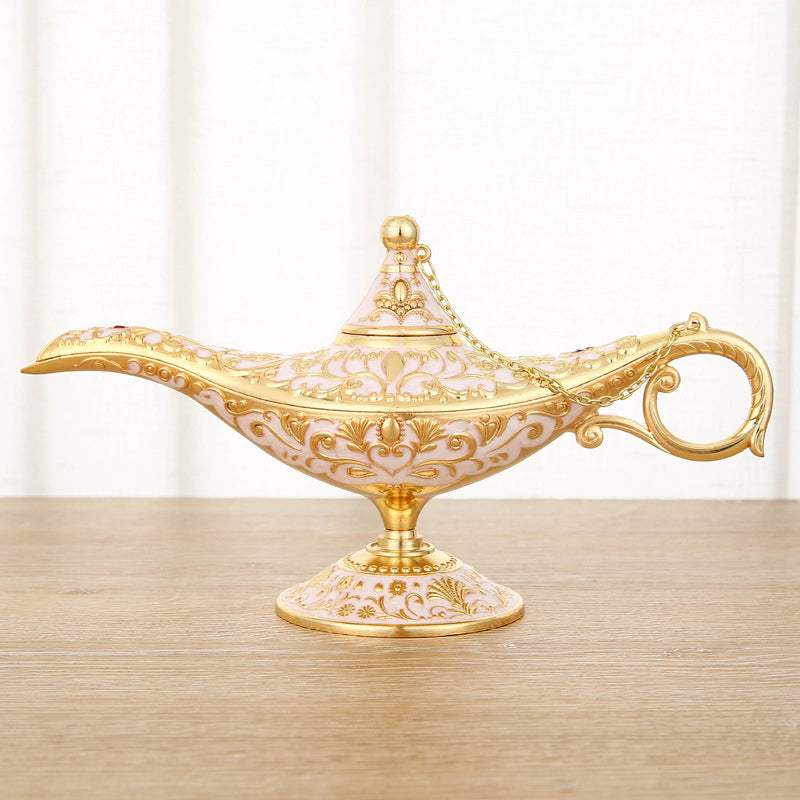 Magic Lamp 3D Embossed Zinc Alloy