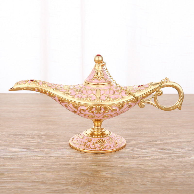 Magic Lamp 3D Embossed Zinc Alloy