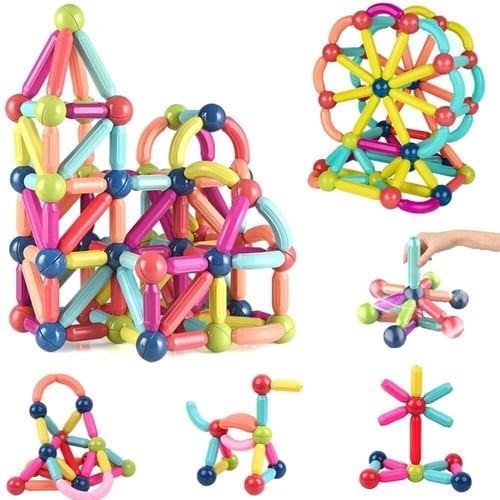 Magnetic Building Set Easy Connect BPA-Free STEM