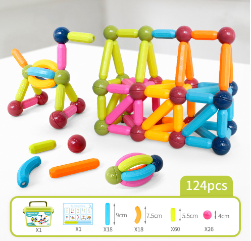 Magnetic Building Set Easy Connect BPA-Free STEM