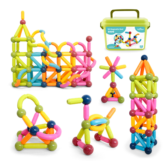 Magnetic Building Set Easy Connect BPA-Free STEM