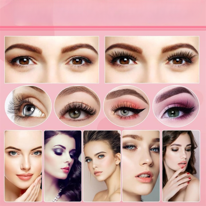Magnetic Eyelashes Glue-Free Reusable & Washable