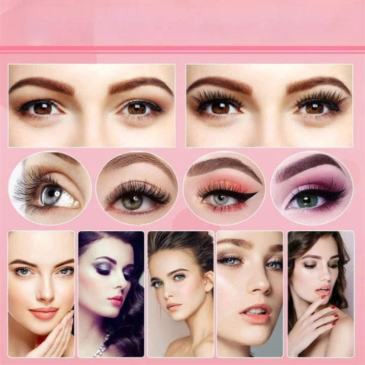 Magnetic Eyelashes Glue-Free Reusable & Washable