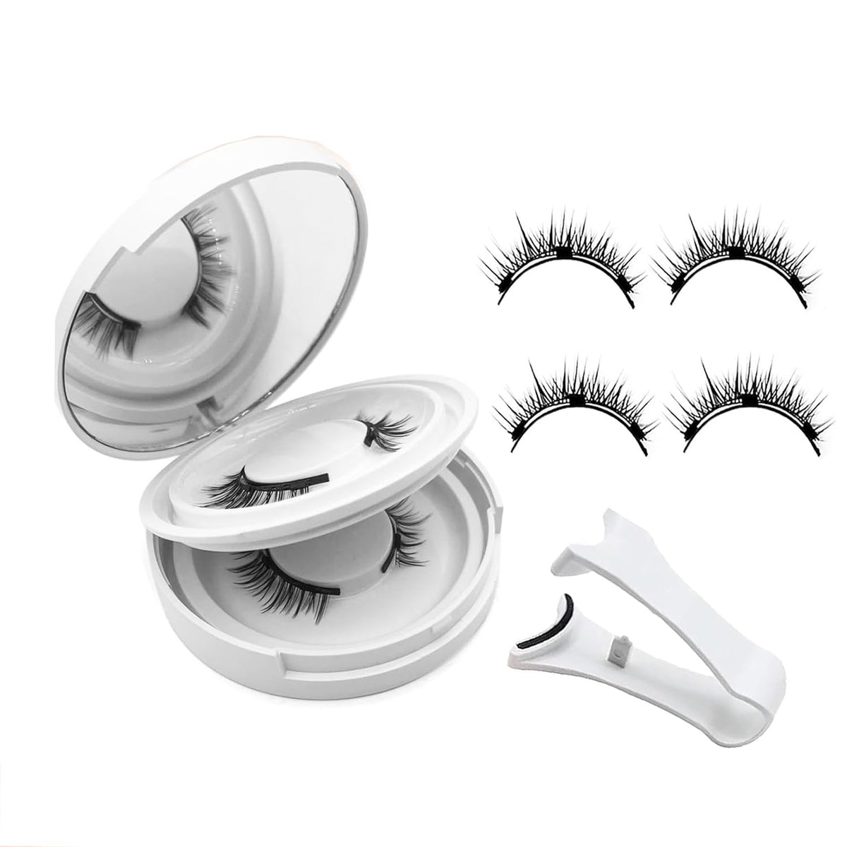 Magnetic Eyelashes Glue-Free Reusable & Washable