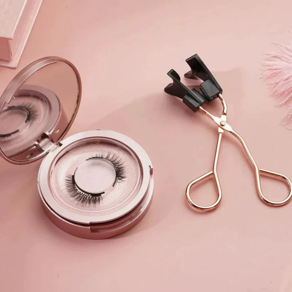 Magnetic False Lashes Glue-Free Stainless Steel Reusable