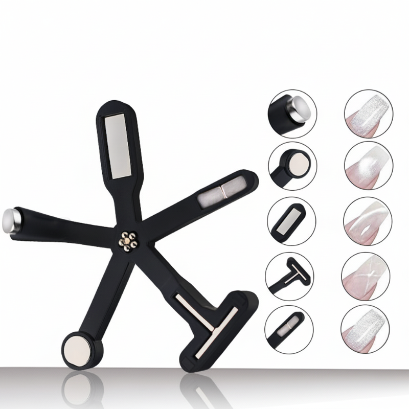 Magnetic Nail Tool 0.51 Inch Magnet 8 Patterns