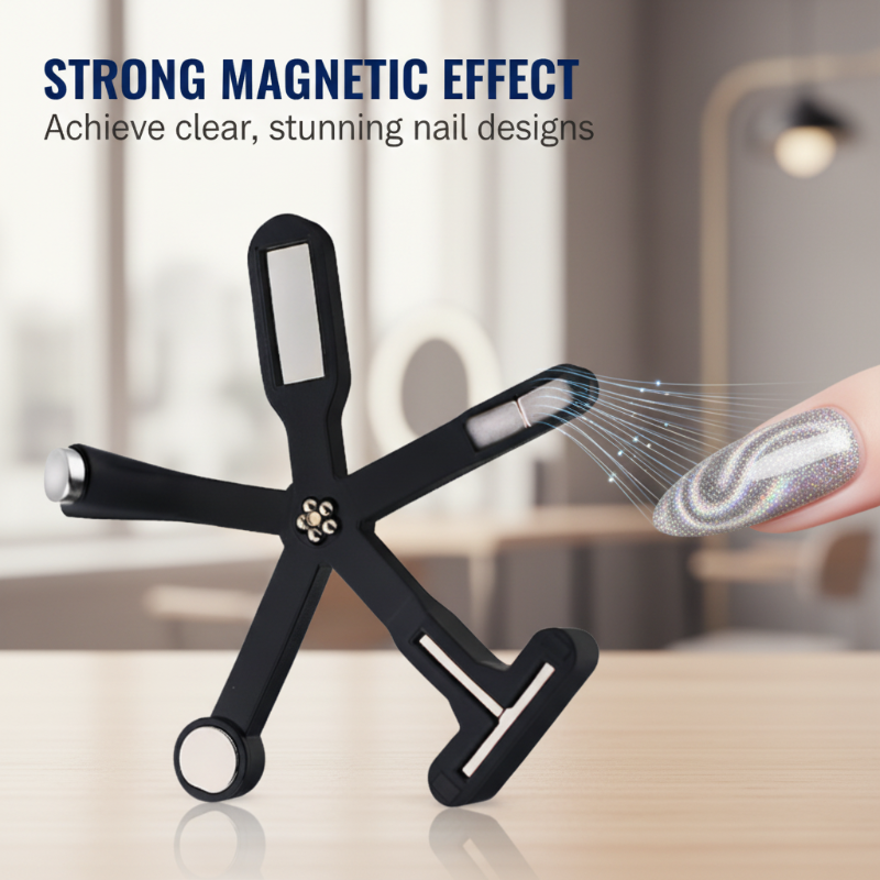 Magnetic Nail Tool 0.51 Inch Magnet 8 Patterns