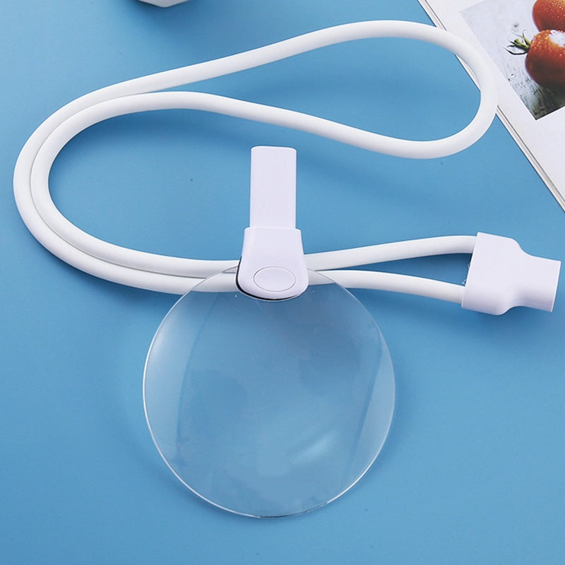 Magnifying Glasses Hands-Free 5X & 10X Flexible Neck