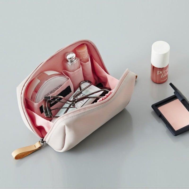 Makeup Bag Padded Nylon Spacious Interior