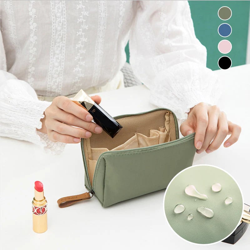 Makeup Bag Padded Nylon Spacious Interior