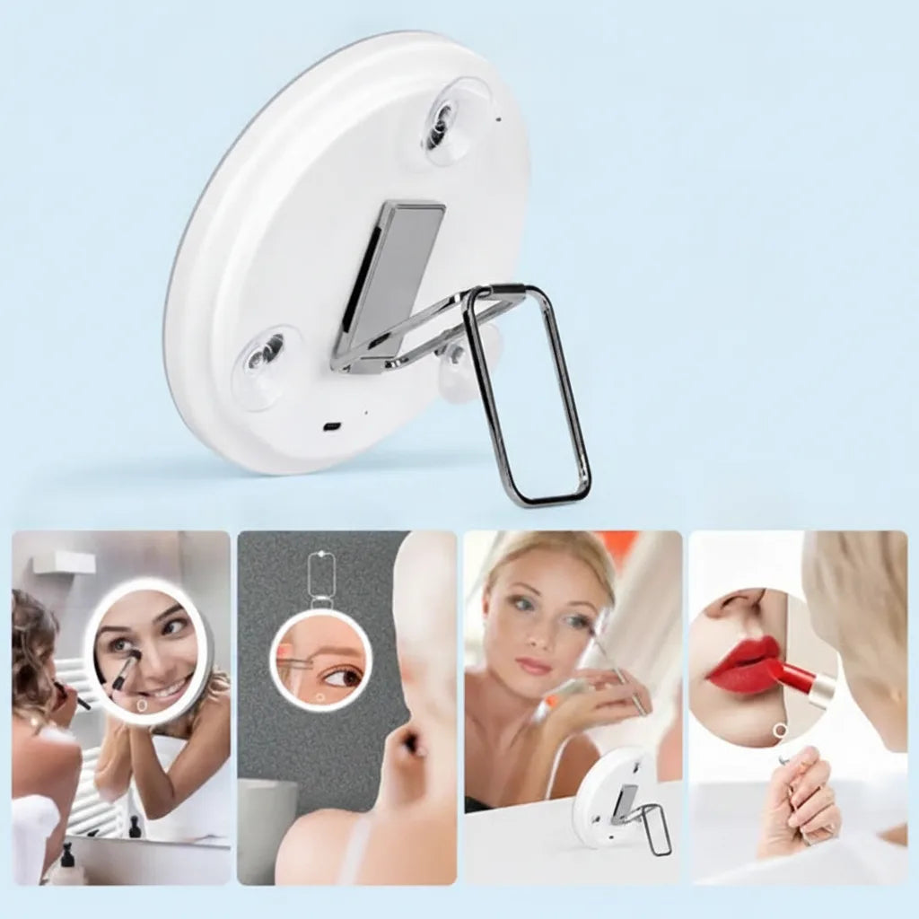 Makeup Mirror 30x Magnification Dimmable LED