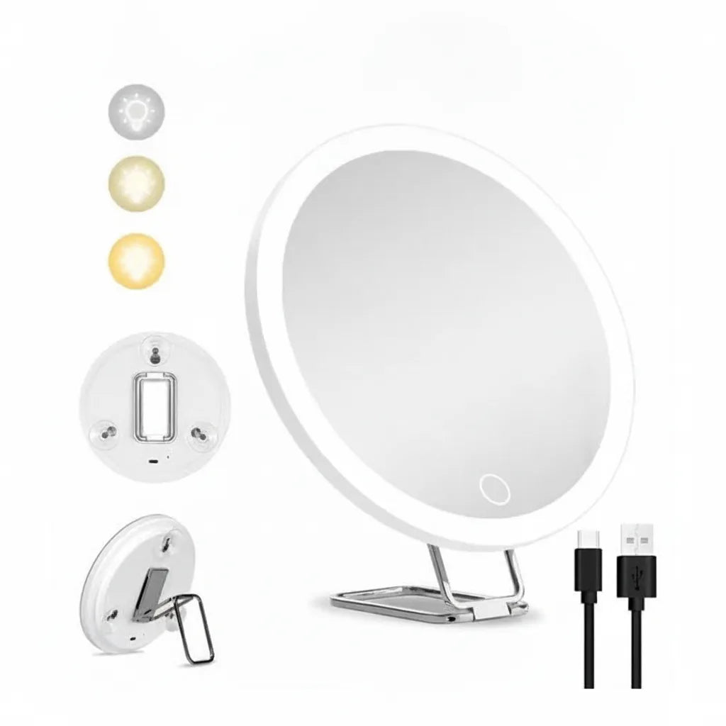 Makeup Mirror 30x Magnification Dimmable LED
