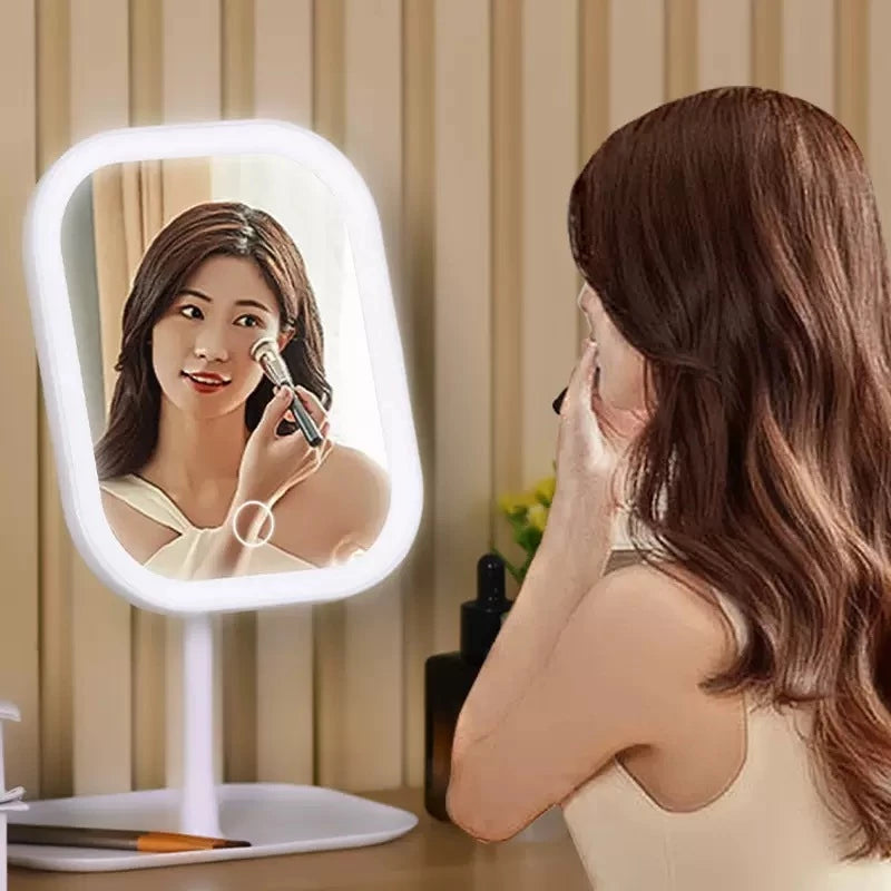 Makeup Mirror LED 3 Light Colors Touch Dimmer