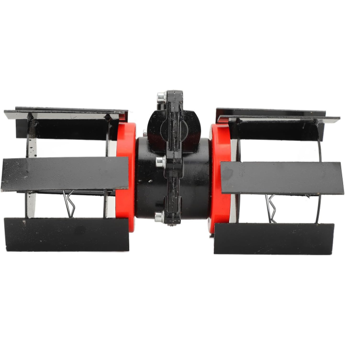 Manual Garden Cultivator Wheel-Lever Mechanism Ergonomic Handle