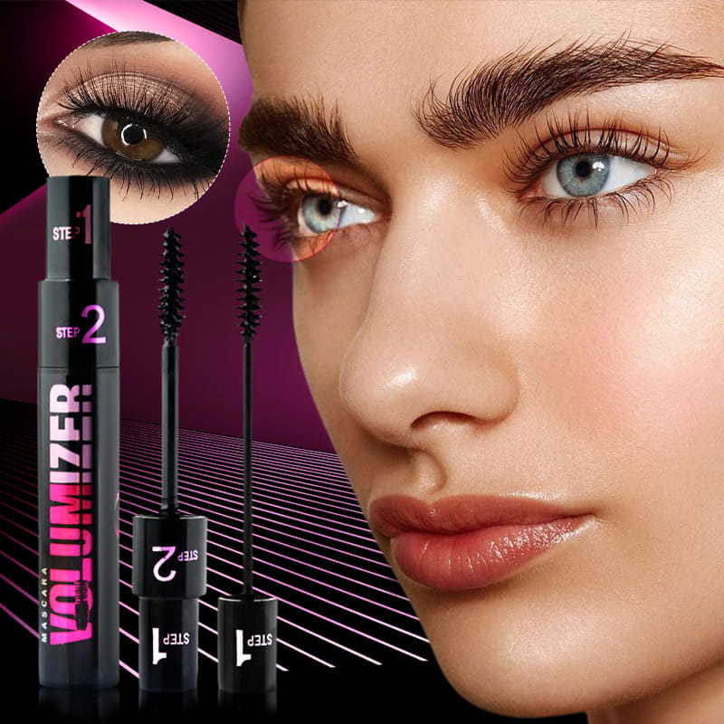 Mascara 2-In-1 Dual Wands Lengthening & Volumizing