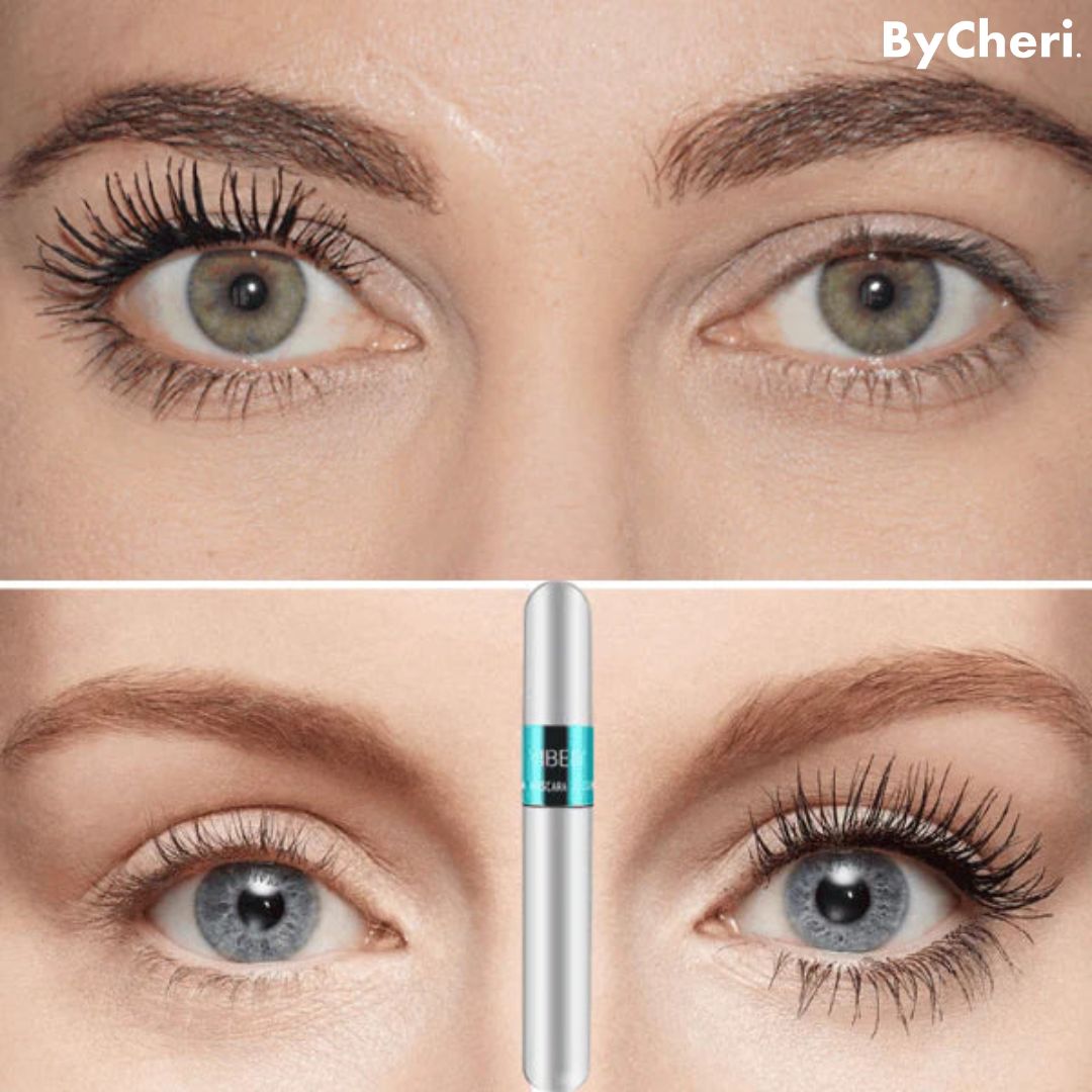 Mascara Dual Brush Silk Fiber & Waterproof
