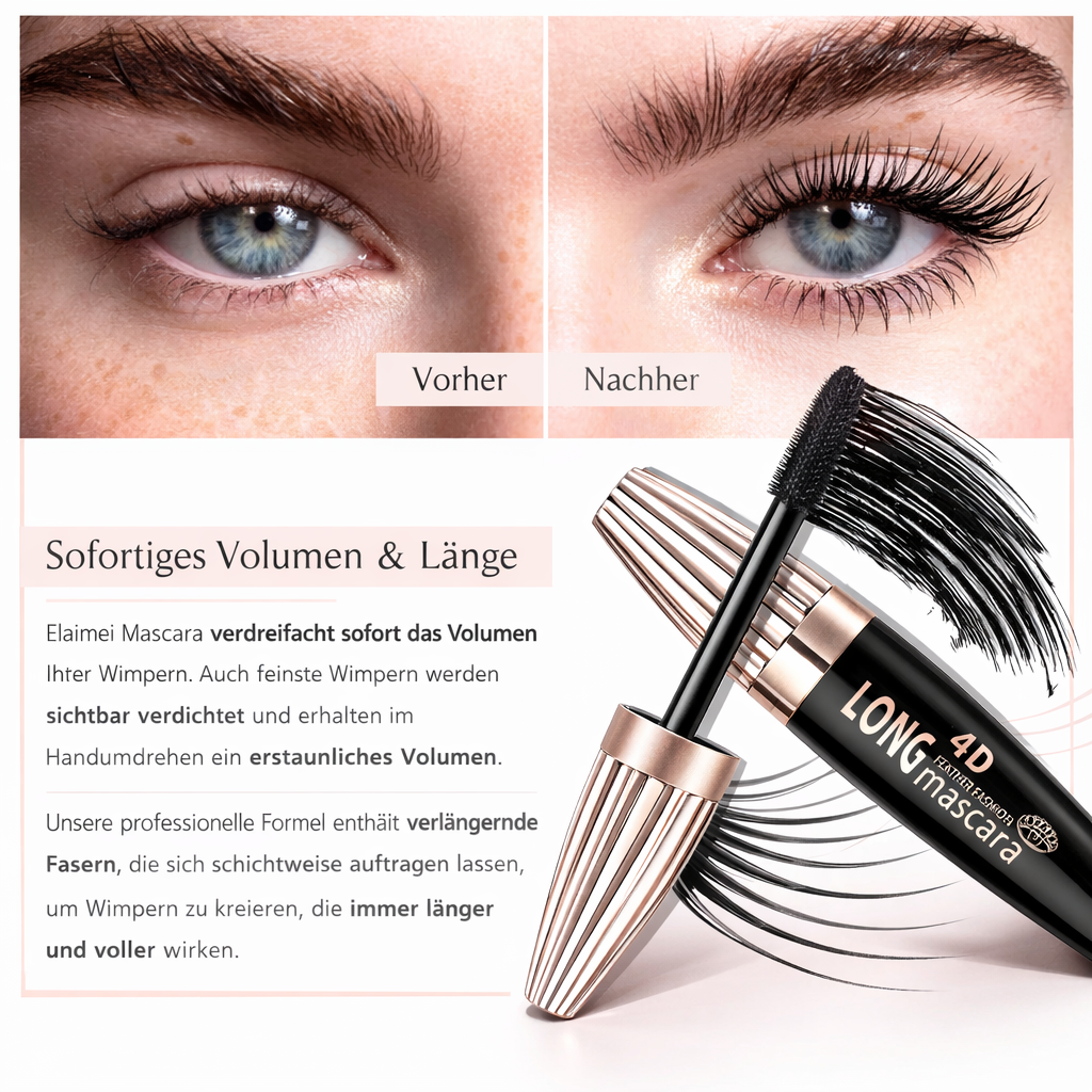 Mascara Fiber Formula Waterproof & Smudge-Proof