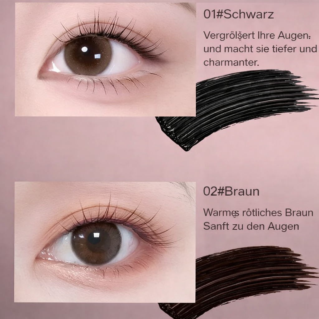 Mascara Lengthening & Volumizing Waterproof Set of 2