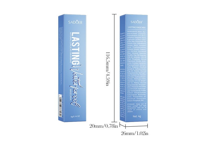 Mascara Lift & Lengthen Hypoallergenic Clump-Free Brush