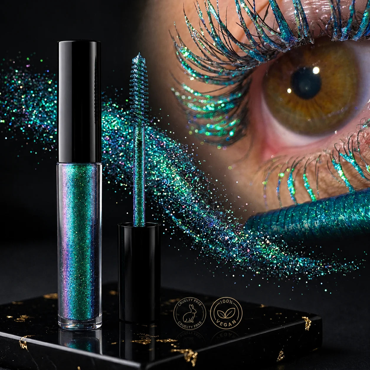 Mascara Topper Color-Changing Waterproof Vegan