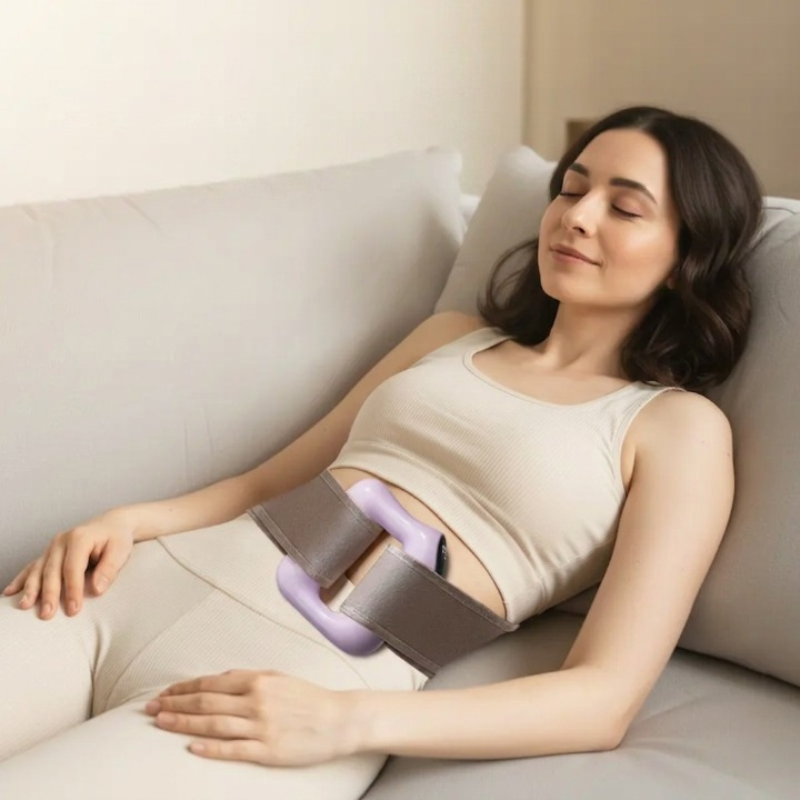 Massage Belt Hands-Free Vibration & Heat Adjustable Strap