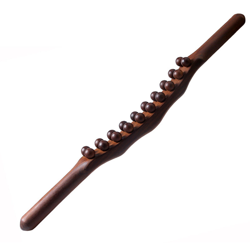 Massage Stick Beech Wood 5 Ergonomic Balls