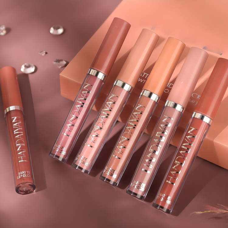 Matte Liquid Lipstick Set Long-Lasting Waterproof Vitamin E
