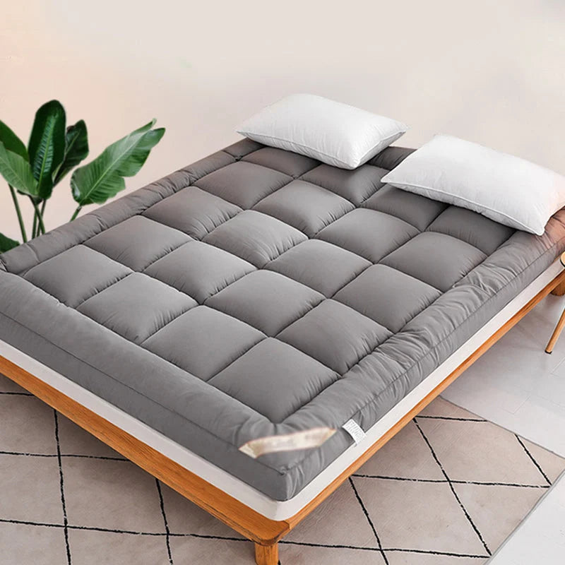 Mattress Topper Box-Quilted All-Season Elastic Corners