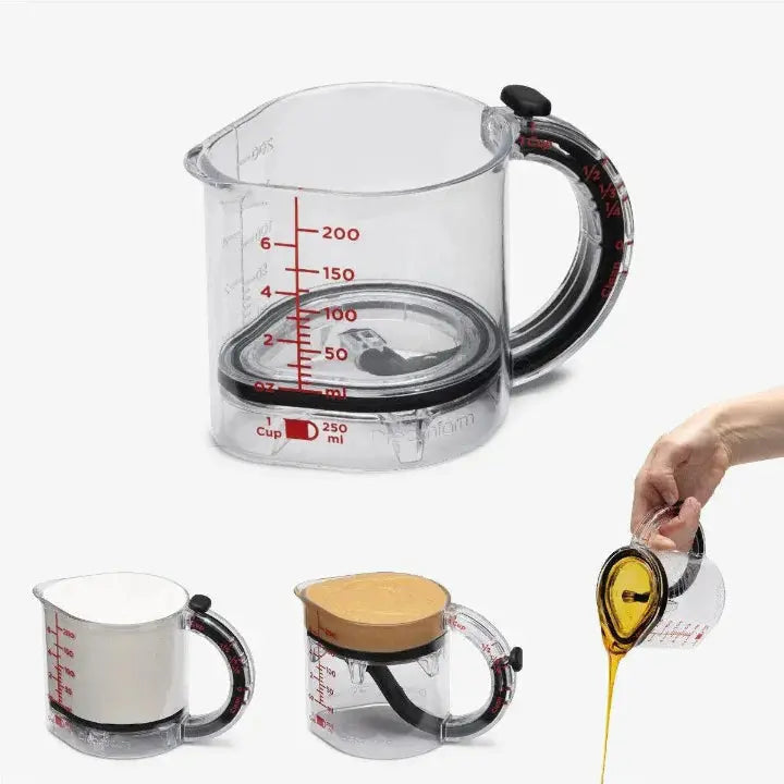 Measuring Cup 250 ml Clear Scale BPA-Free Dishwasher-Safe