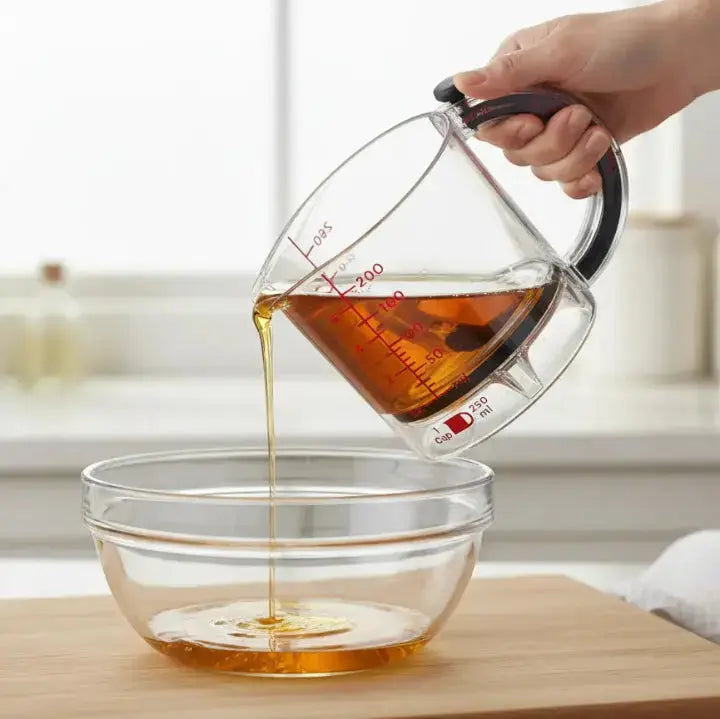 Measuring Cup Printed Scale Controlled Pour Spout Dishwasher Safe