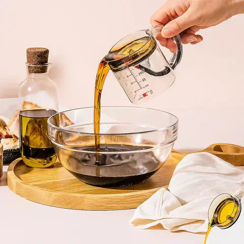 Measuring Cup Printed Scale Controlled Pour Spout Dishwasher Safe