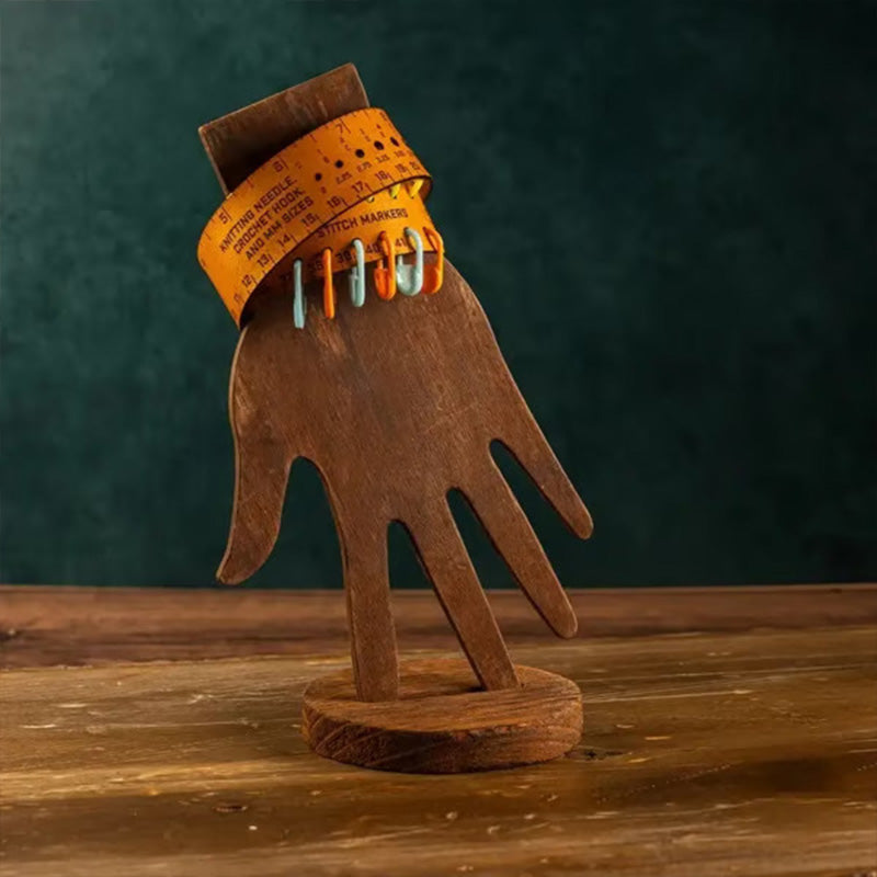 Measuring Ruler Vegetable-Tanned Leather 7-In-1 Wrist Wrap