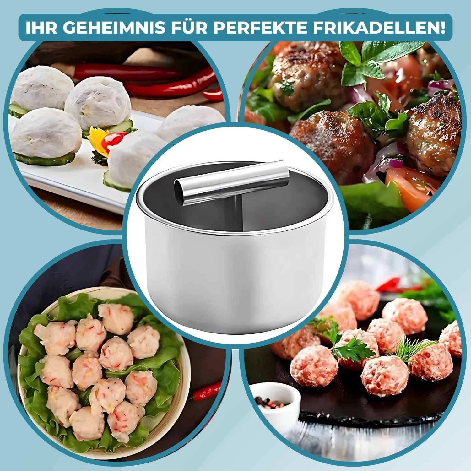 Meatball Maker 304 Stainless Steel 6 & 12 Holes