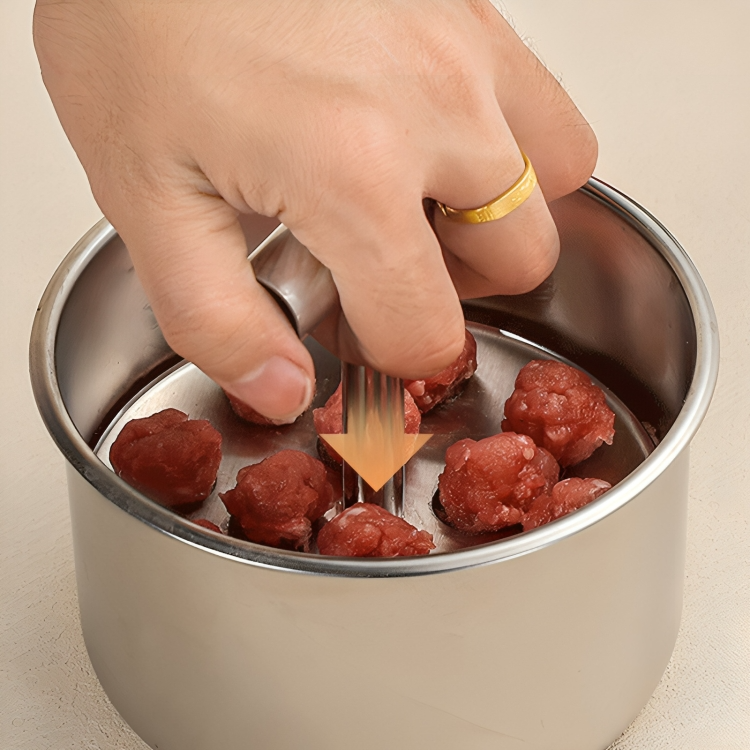 Meatball Maker Stainless Steel Non-Slip Handle