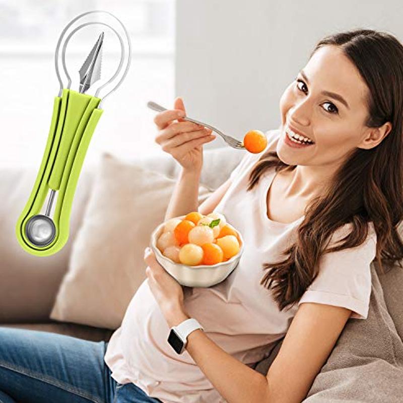 Melon Baller Multifunctional Stainless Steel Ergonomic Handle