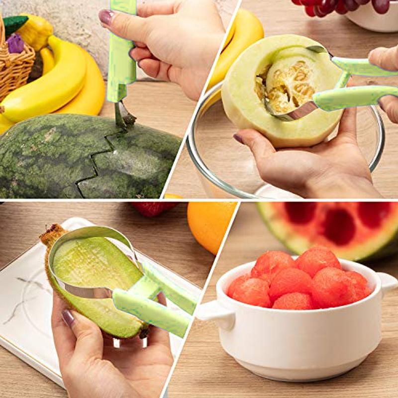 Melon Baller Multifunctional Stainless Steel Ergonomic Handle