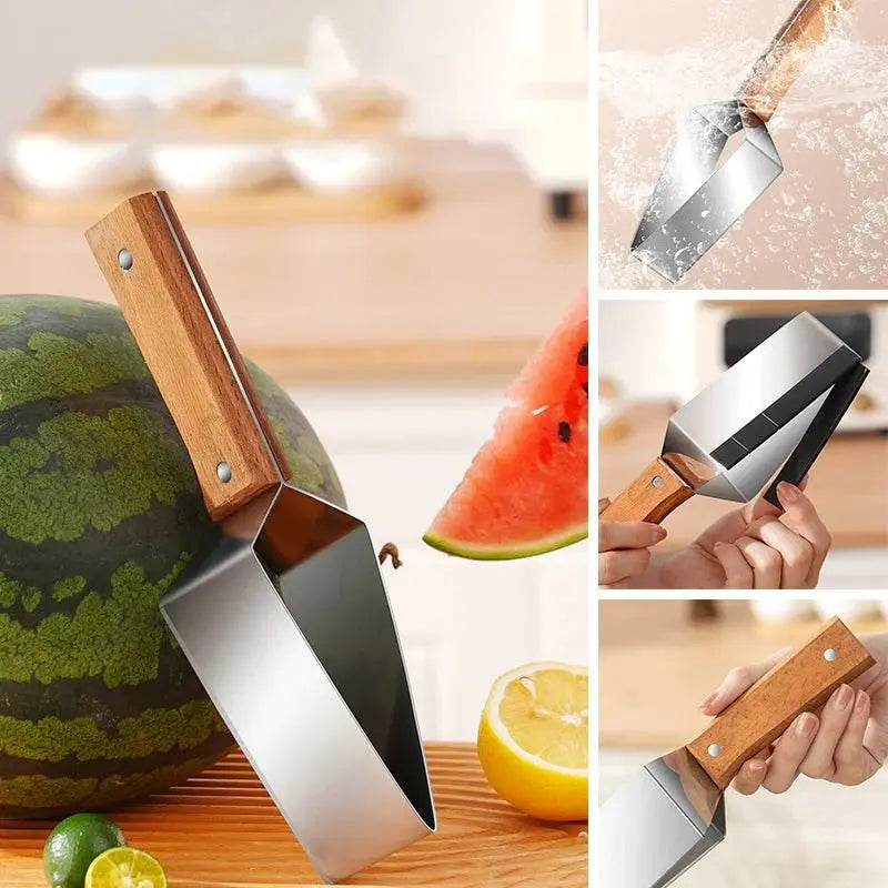 Melon Slicer Stainless Steel Blade & Non-Slip Handle