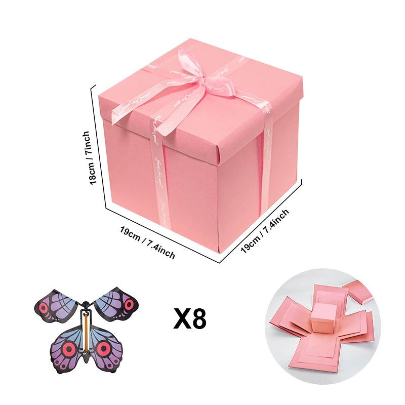 Memory Box Layered Customizable Eco-Friendly