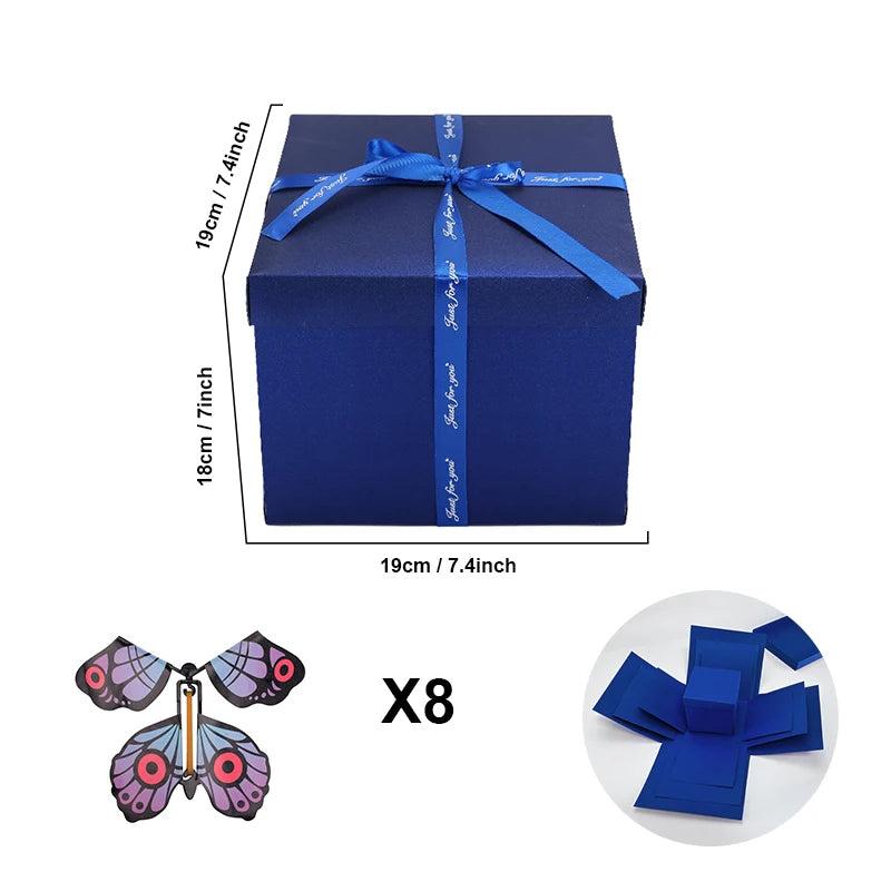Memory Box Layered Customizable Eco-Friendly