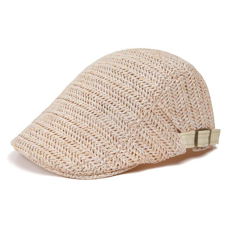 Men's Cap Breathable Herringbone Adjustable Fit & UV Protection