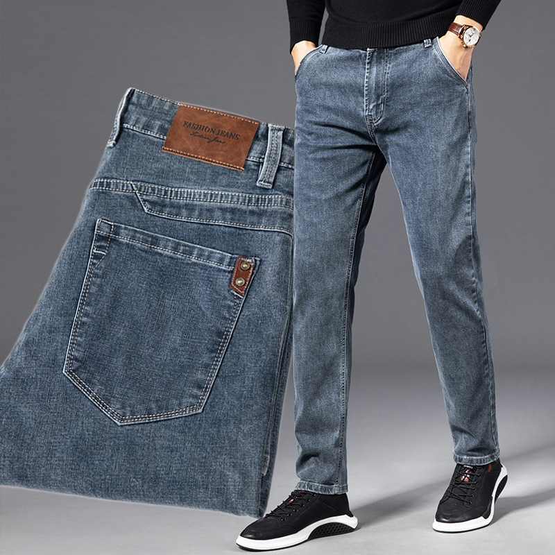 Men's Jeans Slim Fit Stretch Denim All-Day Comfort