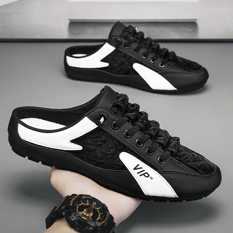 Men's Orthopedic Sneakers Slip-On Rubber Sole