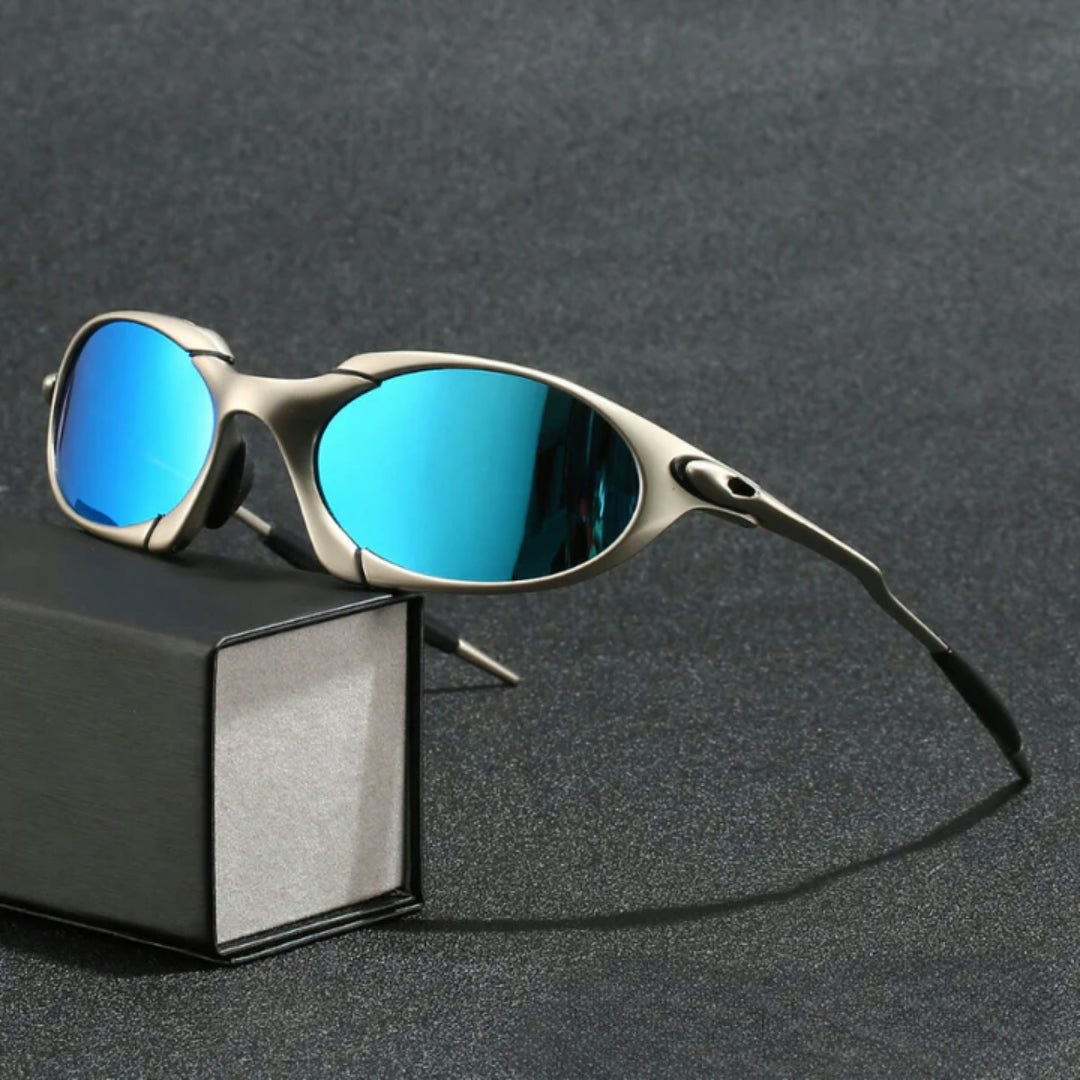 Men's Sports Sunglasses Polarized UV400 Titanium Frame