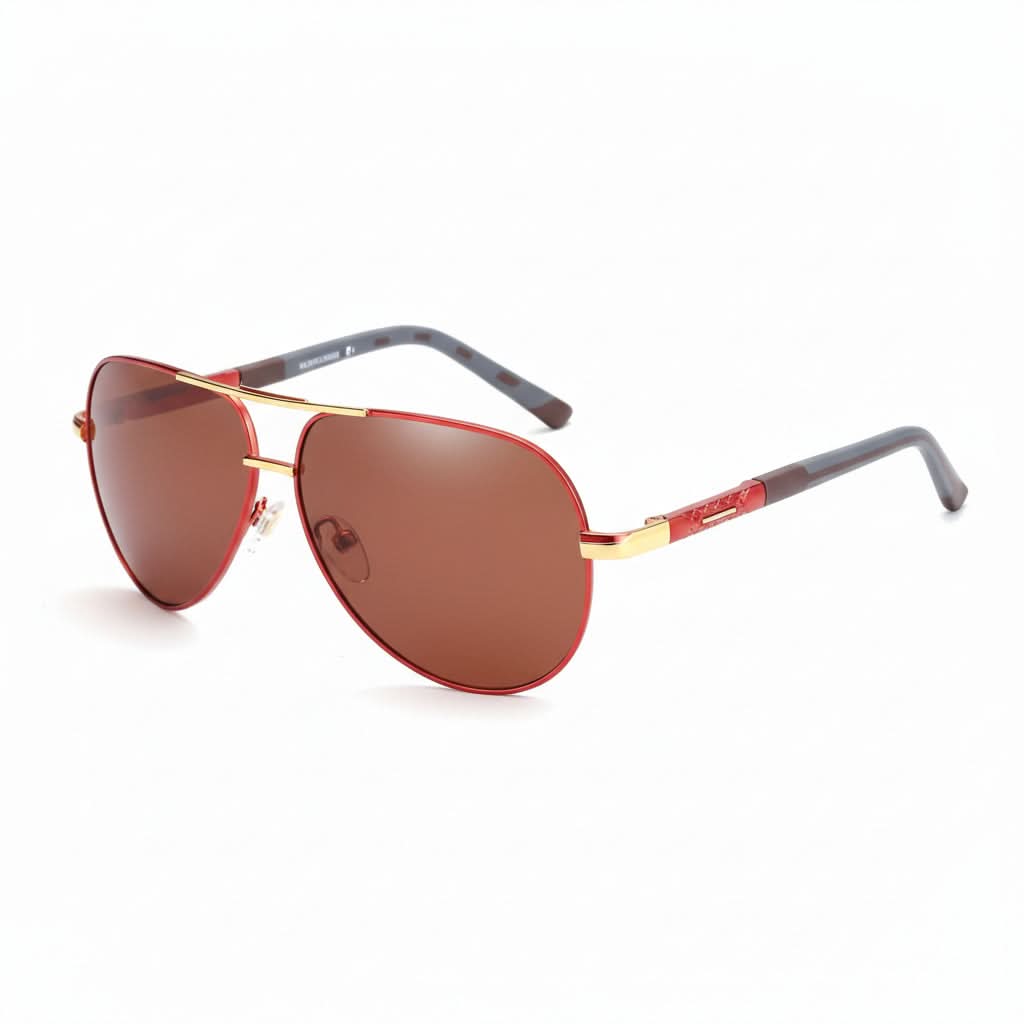 Men's Sunglasses Aviator Design UV Protection Lightweight Frame