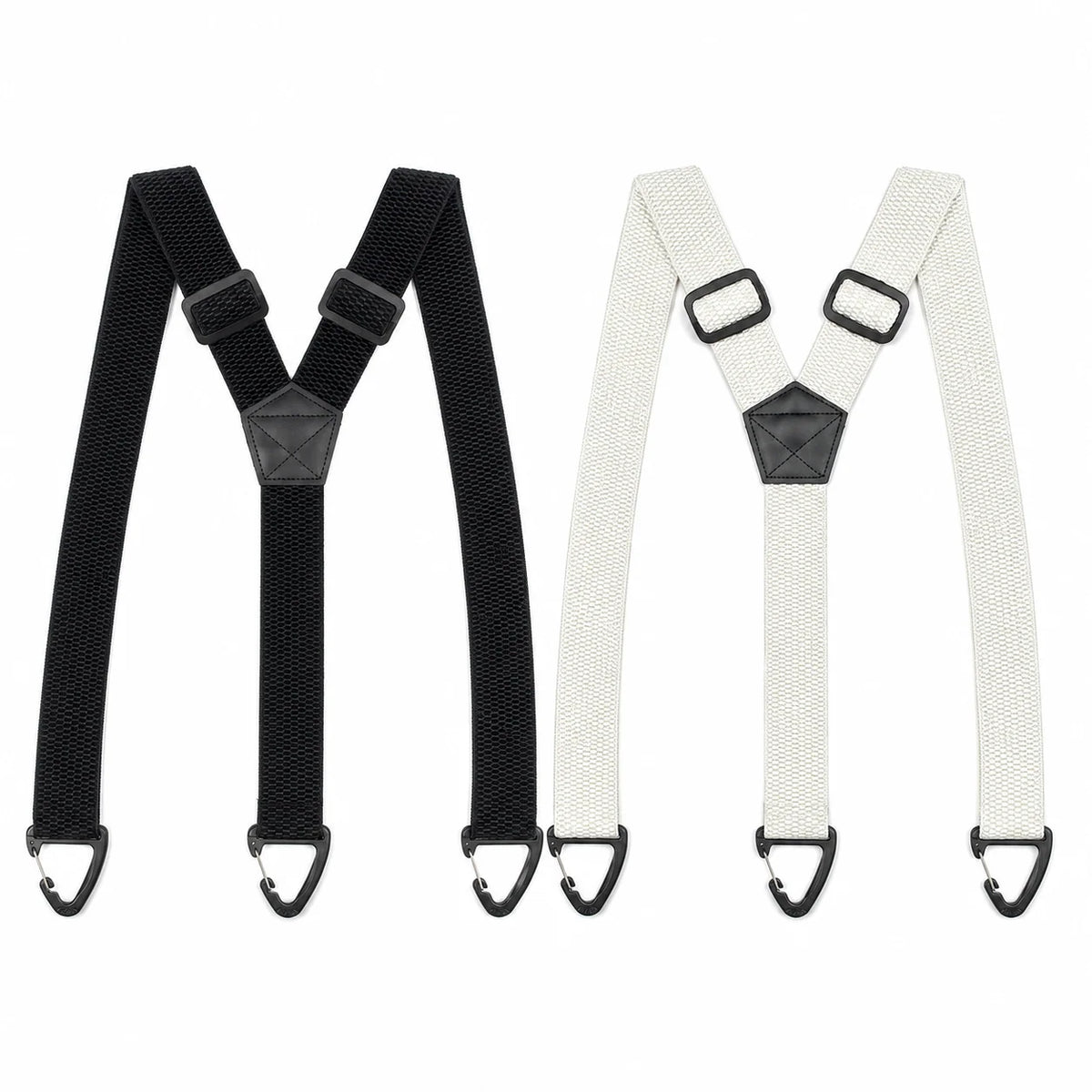 Men's Suspenders 1.5 Inch Wide X-Back Hook Clips