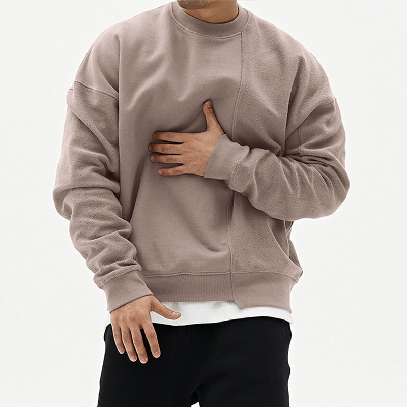 Men's Sweater Cotton Blend Loose Fit