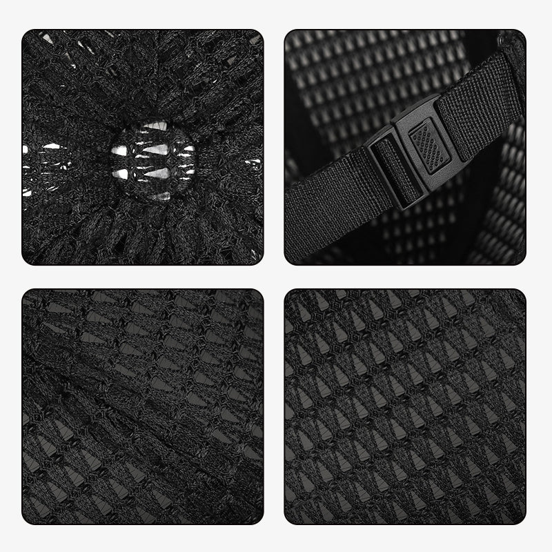 Mesh Cap Breathable Ultra-Lightweight Adjustable Strap