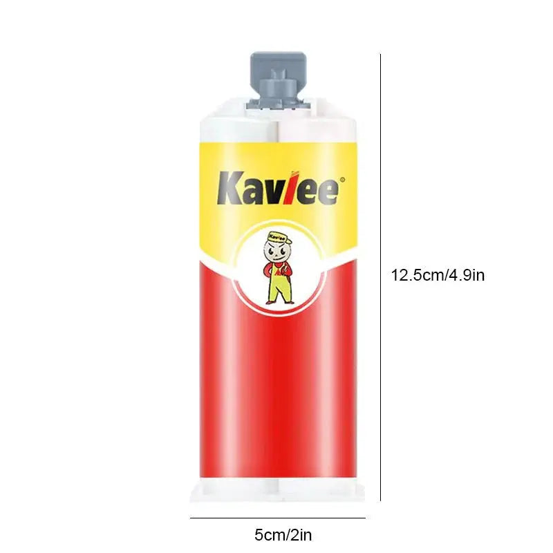 Metal Adhesive Fast-Curing & Waterproof Bonds Steel & Aluminum